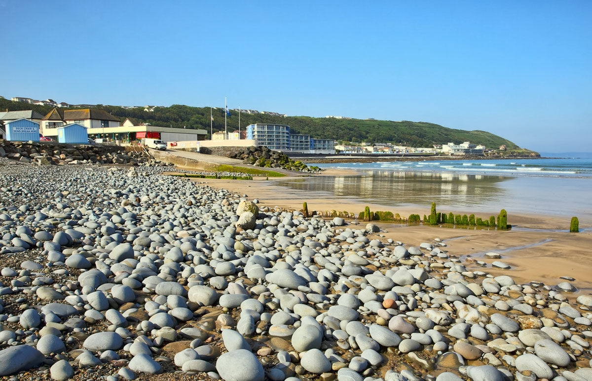 Westward Ho! Pebble Ridge Beach & Village in North Devon