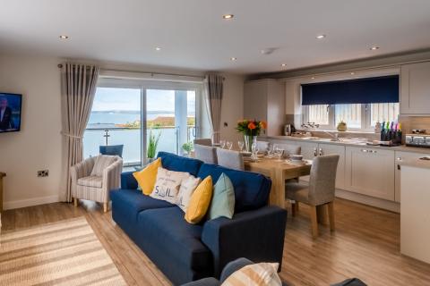 Lounge Area of an Apartment on a Holiday Park