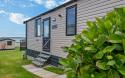 Outdoor area and view of a Caravan Holiday Home