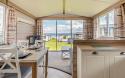 Lounge and Dining Area in a Caravan Holiday Home
