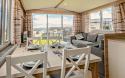 Lounge and Dining Area in a Caravan Holiday Home