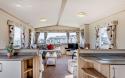 heron 3 bed caravan lounge