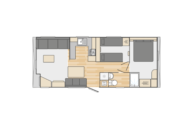 Shearwater Deluxe PF- New for 2023! Floorplan