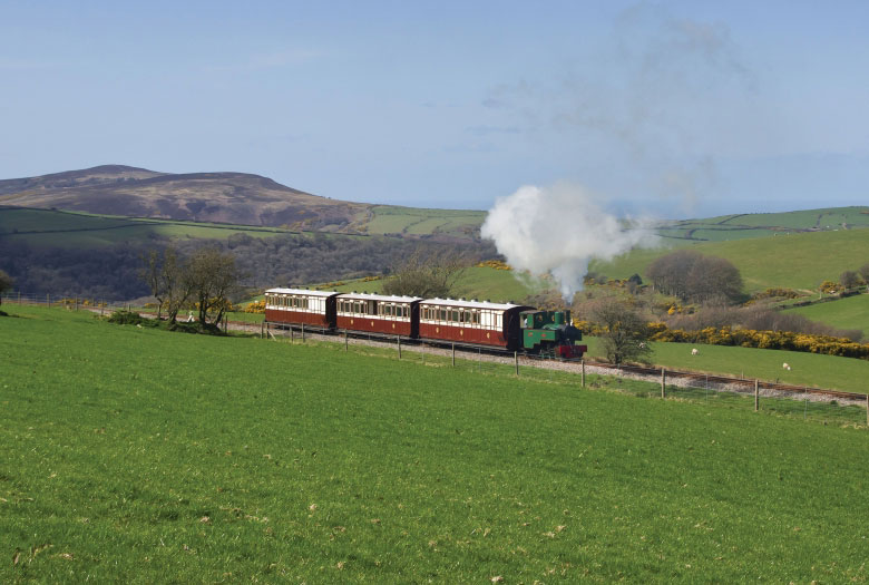 Steam Trains at Woody Bay Station