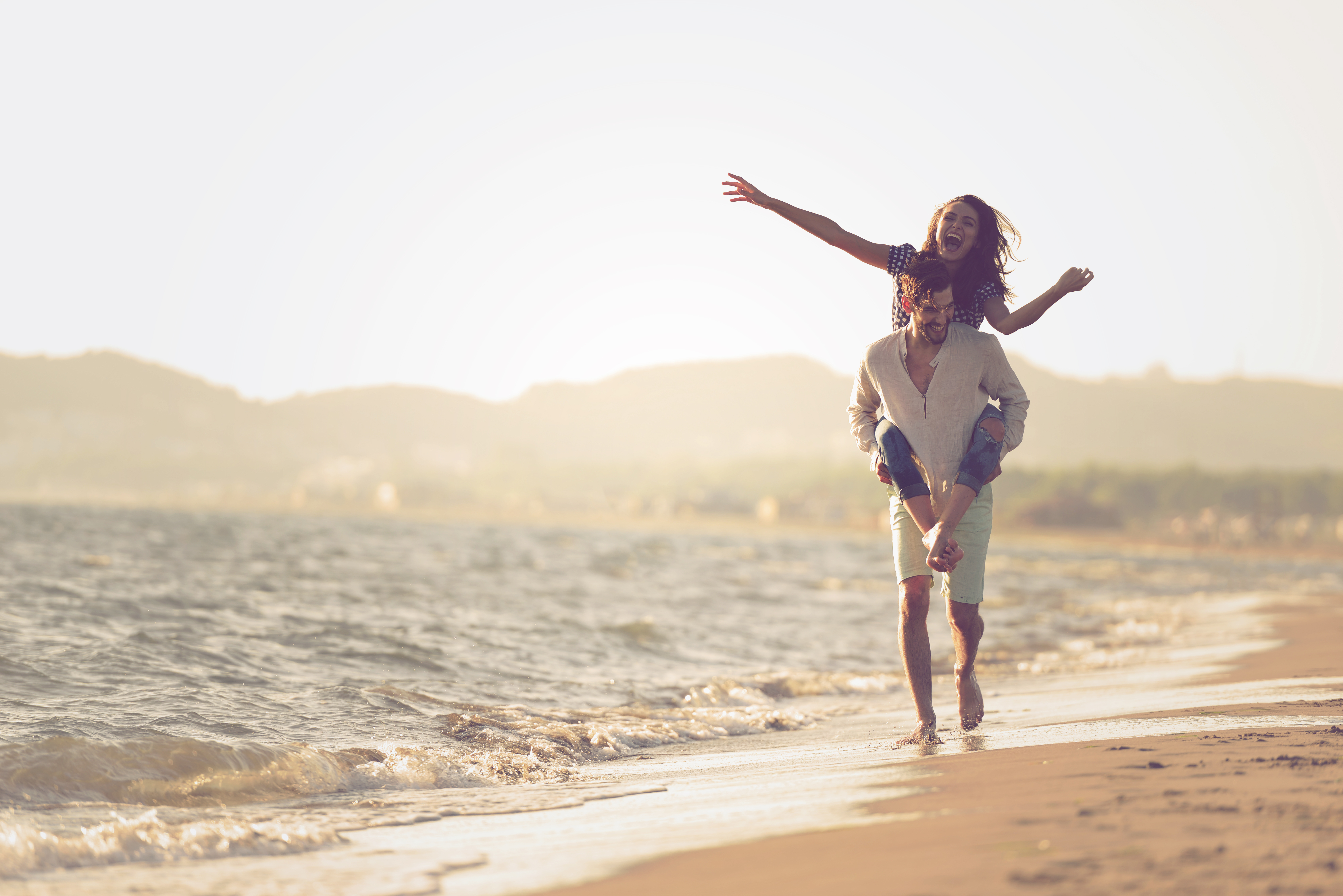 Couple on beach