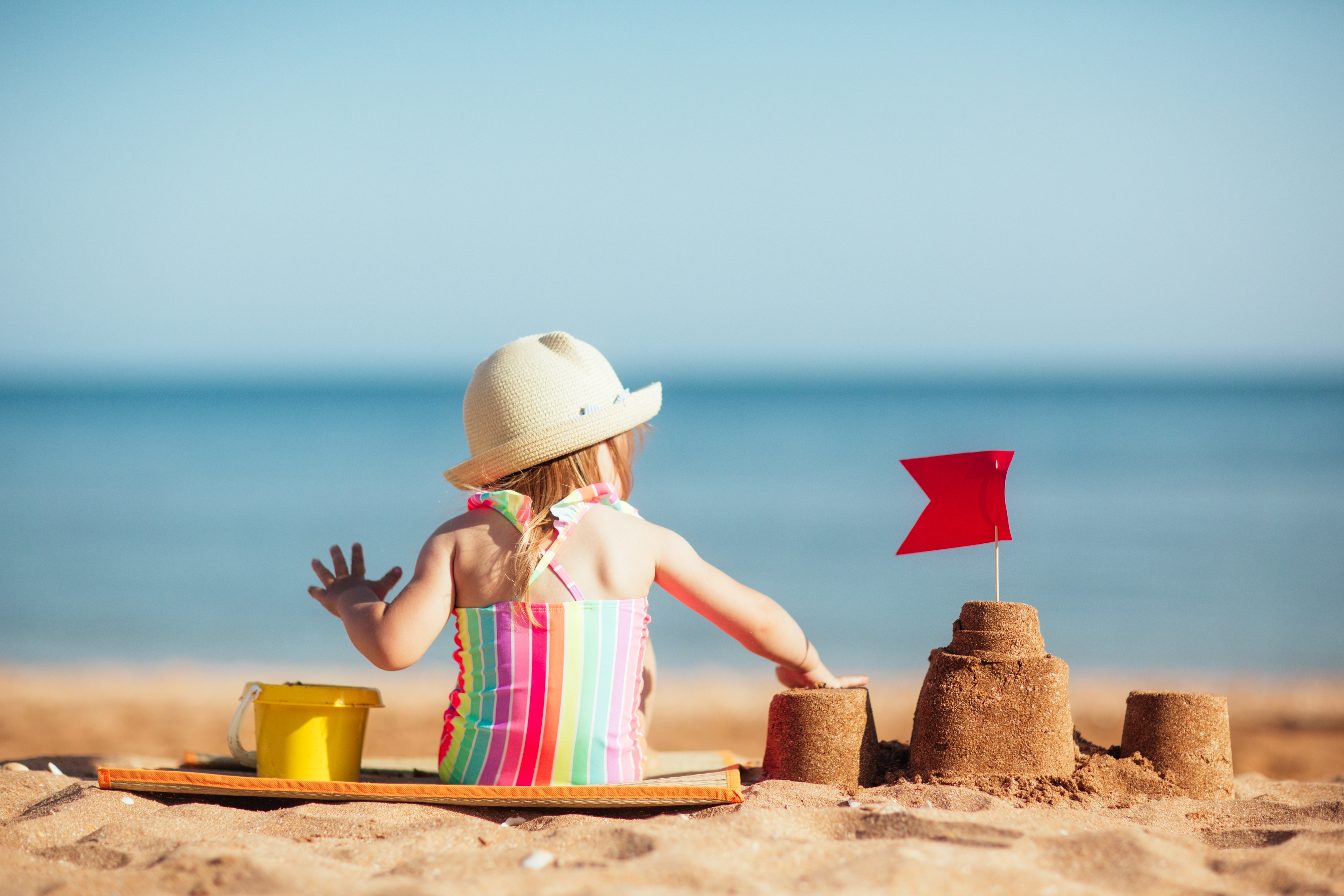 Child on beach