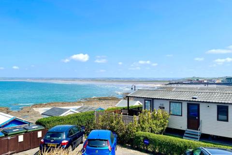 Holiday Homes with the Beach in the Background