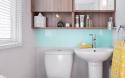 Toilet Area of a Caravan Holiday Home
