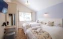 Twin Bedroom of an Apartment on a Holiday Park