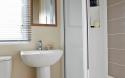 Shower room area of a Holiday Home