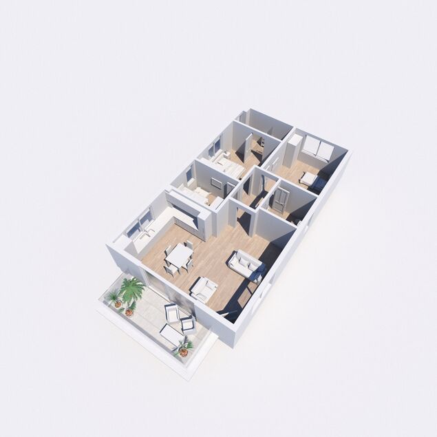 Floorplan of a Apartment Holiday Home