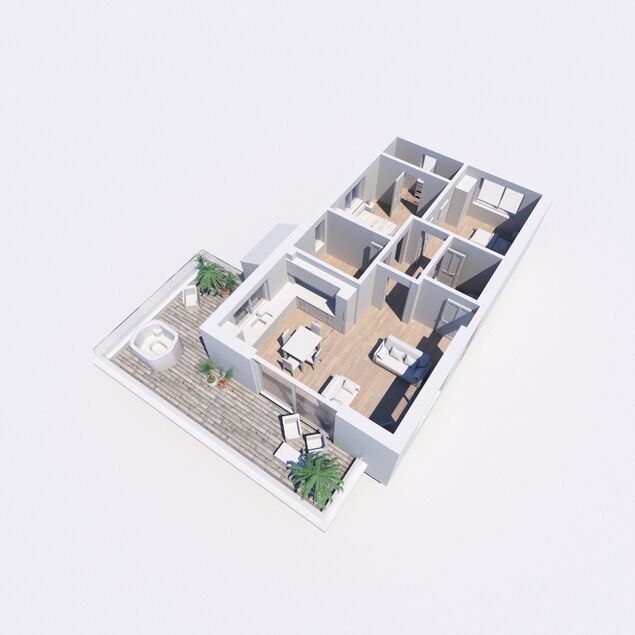 Floorplan of a Apartment Holiday Home